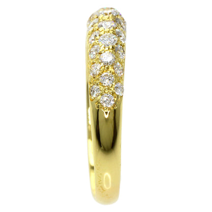 Gimel   Ring Diamond K18 Yellow Gold Ladies