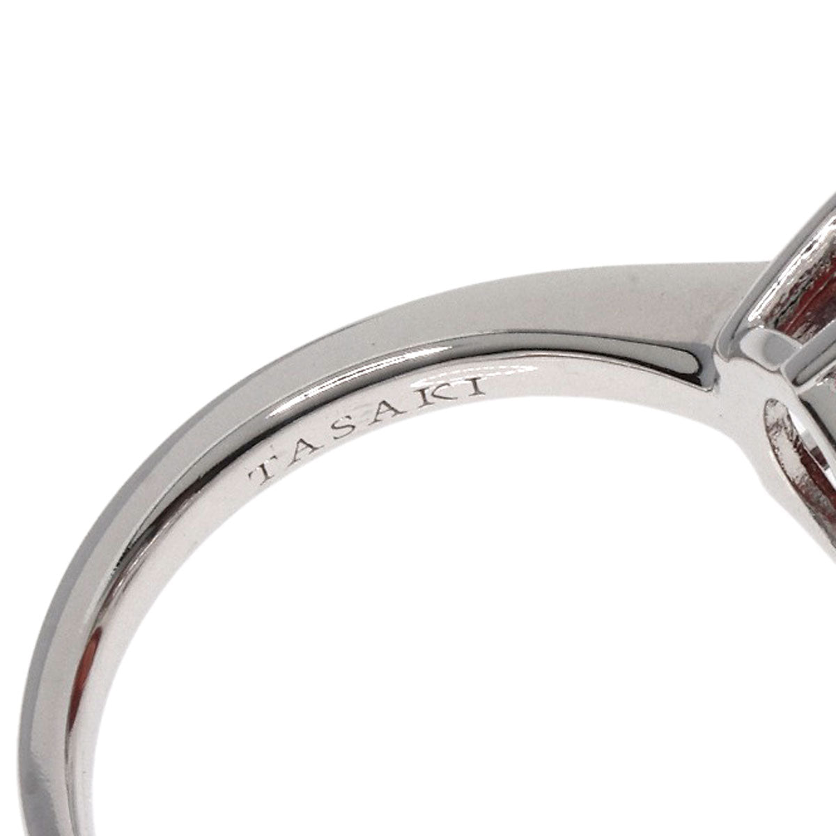 TASAKI   Ring Feldspar Diamond K18 White Gold Ladies