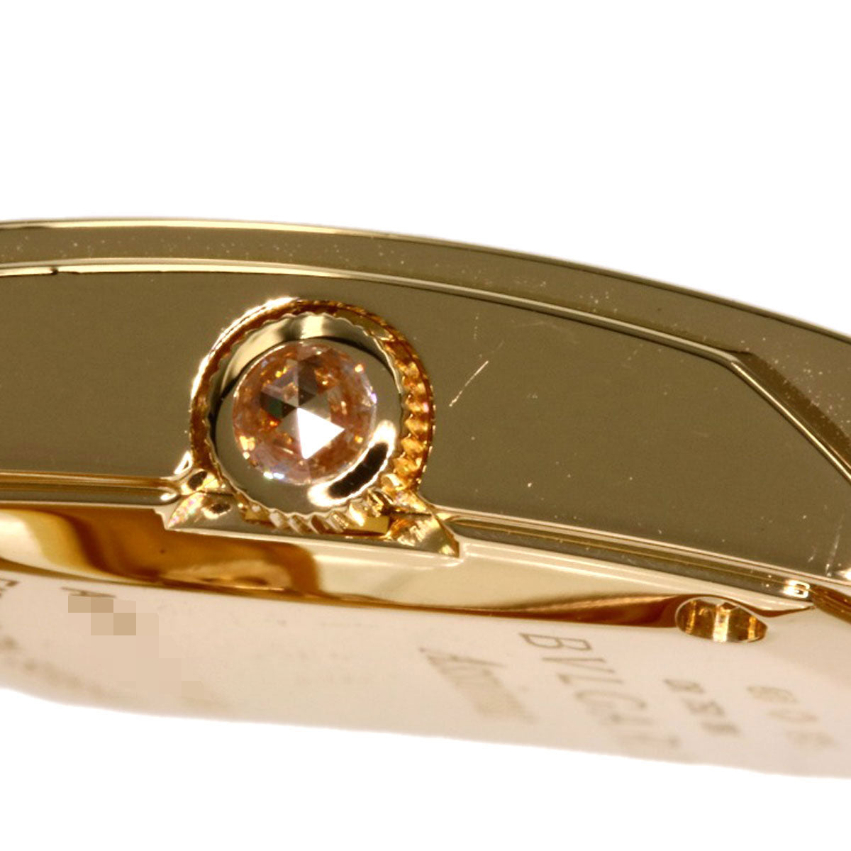 BVLGARI Assioma Belt, Bezel, Edge Diamond Watches AA31G K18 Yellow Gold/18K Yellow Gold Ladies