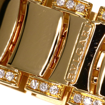 BVLGARI Assioma Belt, Bezel, Edge Diamond Watches AA31G K18 Yellow Gold/18K Yellow Gold Ladies