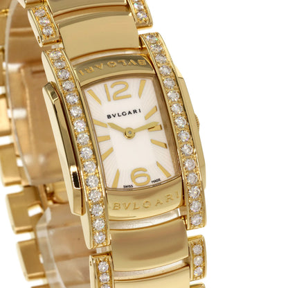 BVLGARI Assioma Belt, Bezel, Edge Diamond Watches AA31G K18 Yellow Gold/18K Yellow Gold Ladies