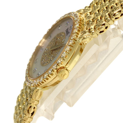 PIAGET Tradition Shell Diamond Watches 9706D23 K18 Yellow Gold/18K Yellow Gold Ladies