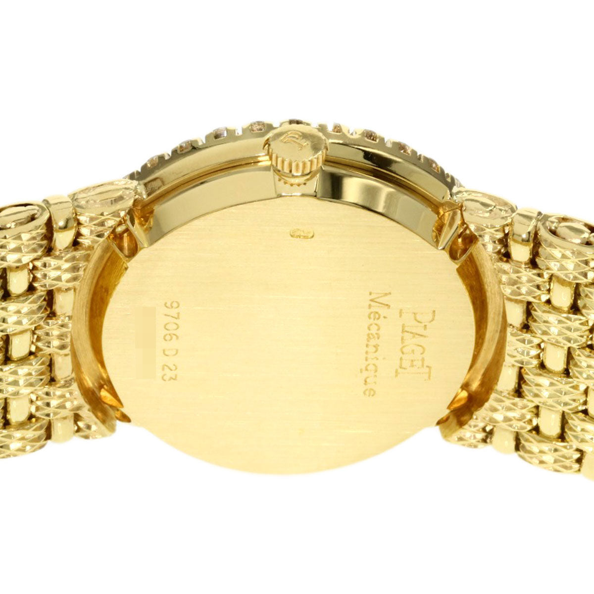 PIAGET Tradition Shell Diamond Watches 9706D23 K18 Yellow Gold/18K Yellow Gold Ladies