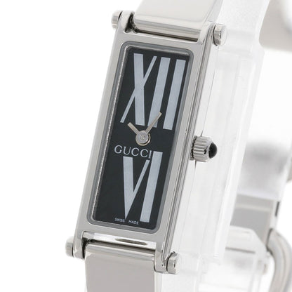 GUCCI Square face Watches 1500L Stainless Steel/Stainless Steel Ladies