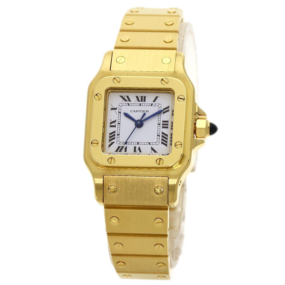 CARTIER Santos Galbe SM Maker Complete Watches  K18 Yellow Gold/18K Yellow Gold Ladies