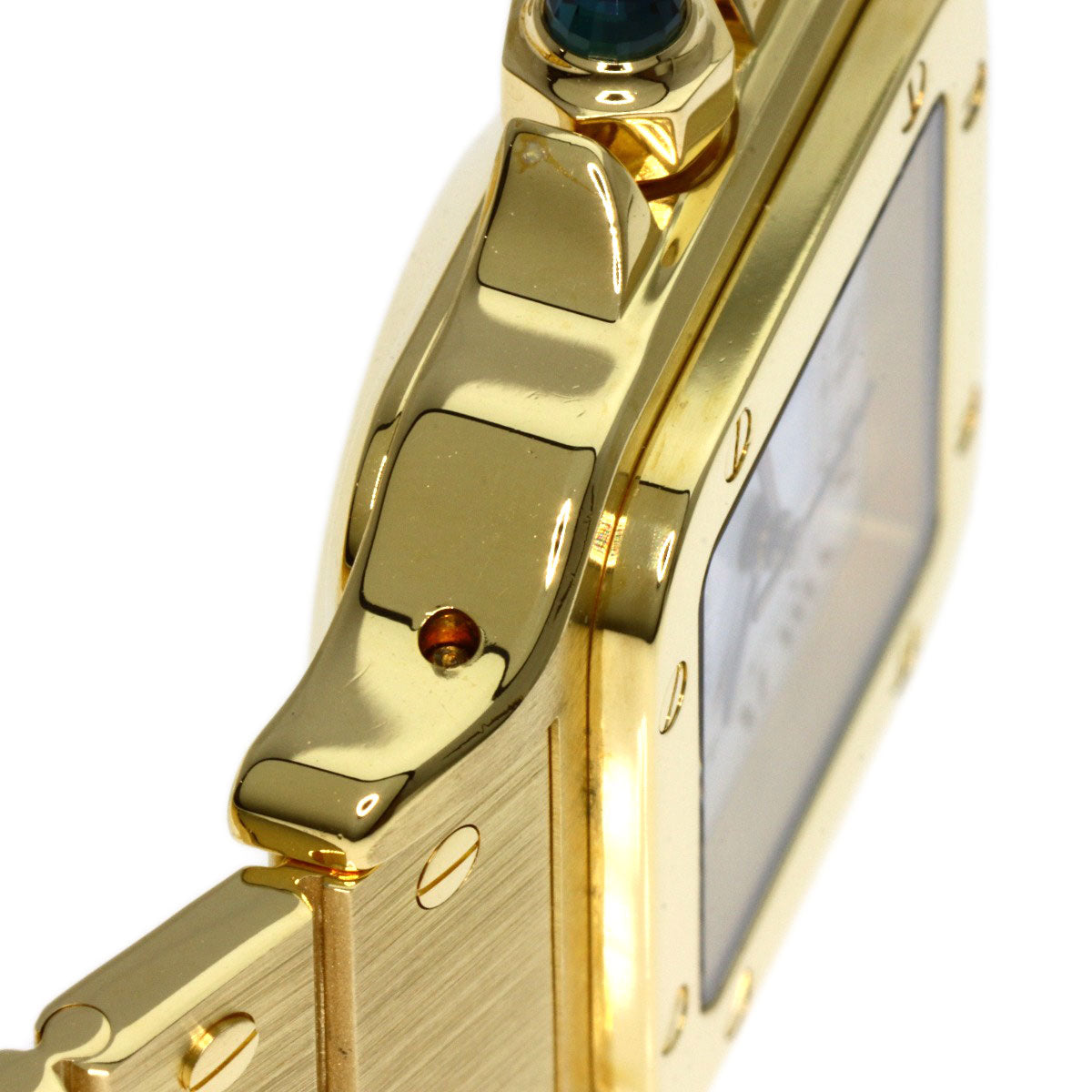 CARTIER Santos Galbe SM Maker Complete Watches  K18 Yellow Gold/18K Yellow Gold Ladies