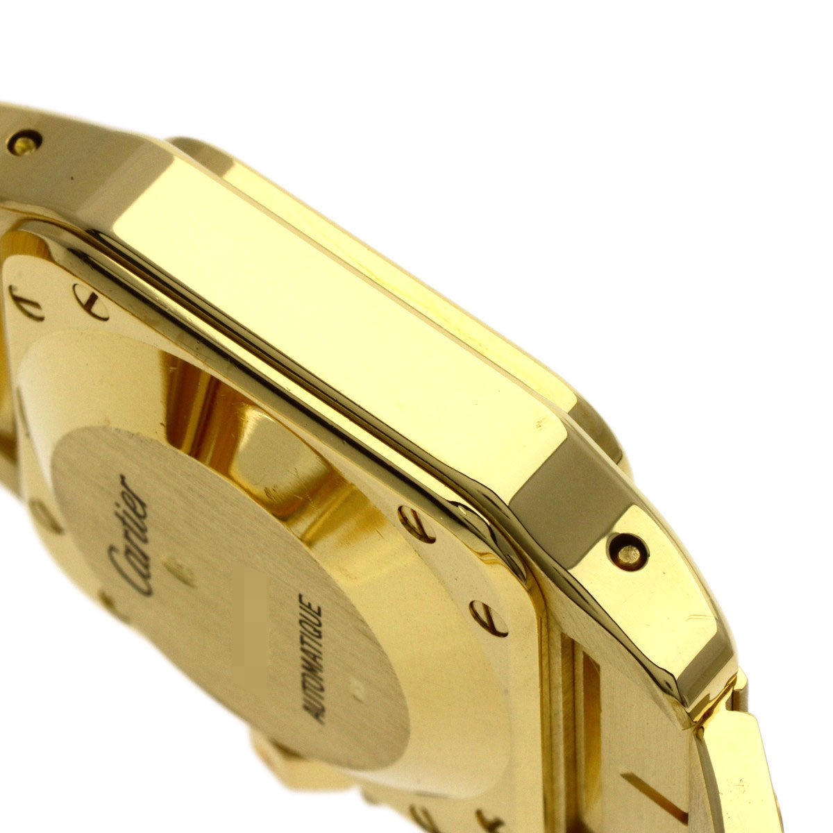 CARTIER Santos Galbe SM Maker Complete Watches  K18 Yellow Gold/18K Yellow Gold Ladies