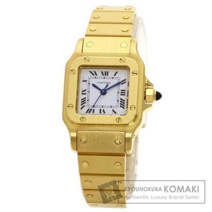 CARTIER Santos Galbe SM Maker Complete Watches  K18 Yellow Gold/18K Yellow Gold Ladies