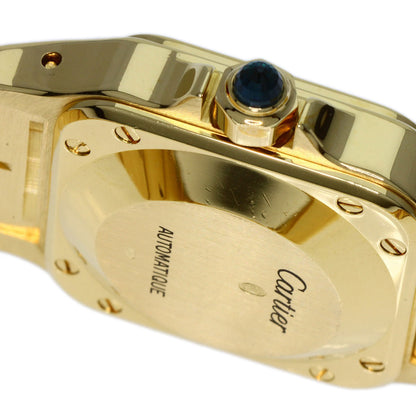 CARTIER Santos Galbe SM Maker Complete Watches  K18 Yellow Gold/18K Yellow Gold Ladies