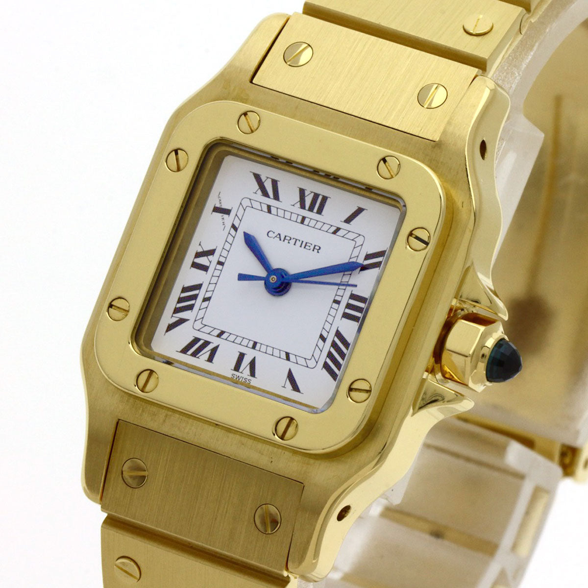 CARTIER Santos Galbe SM Maker Complete Watches  K18 Yellow Gold/18K Yellow Gold Ladies