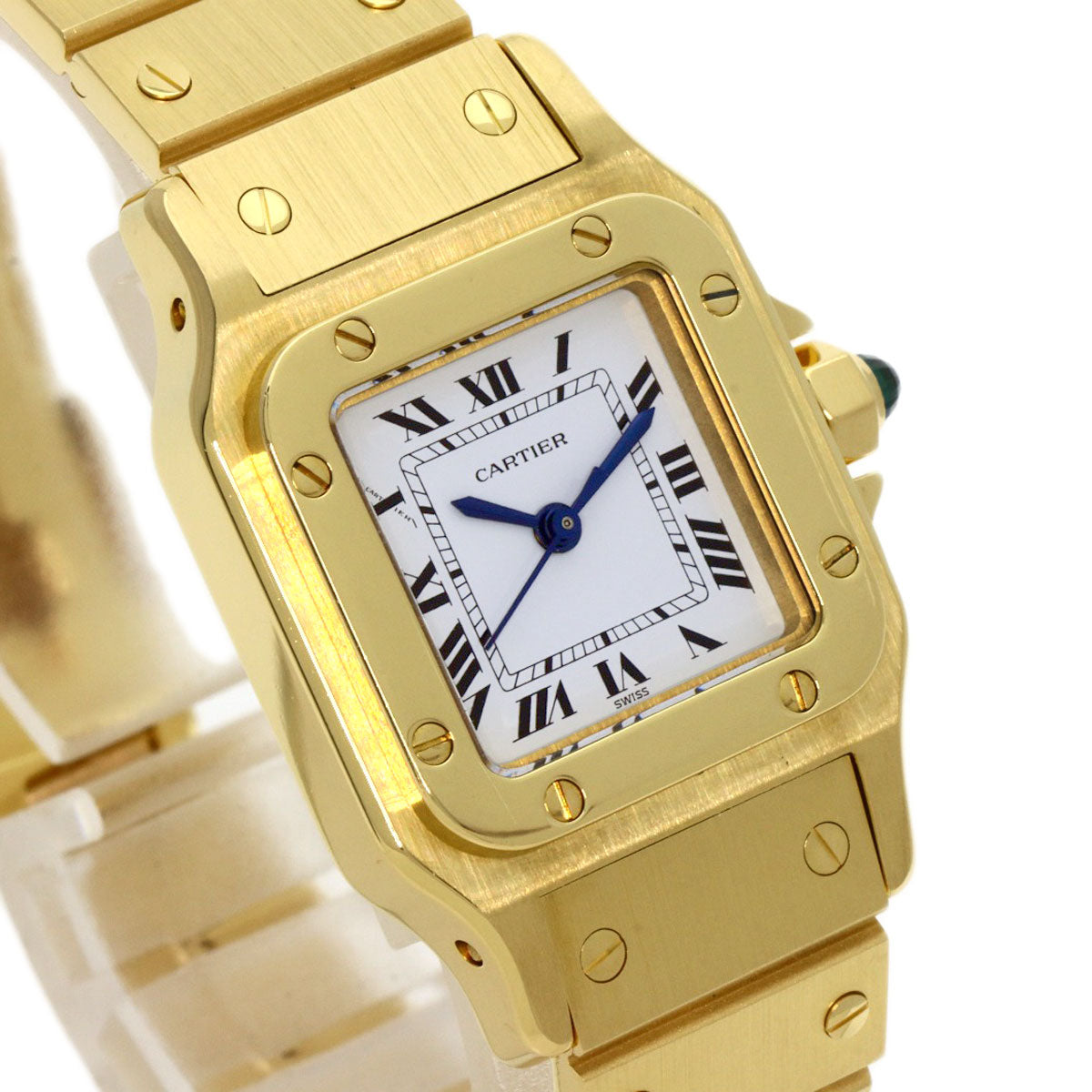 CARTIER Santos Galbe SM Maker Complete Watches  K18 Yellow Gold/18K Yellow Gold Ladies