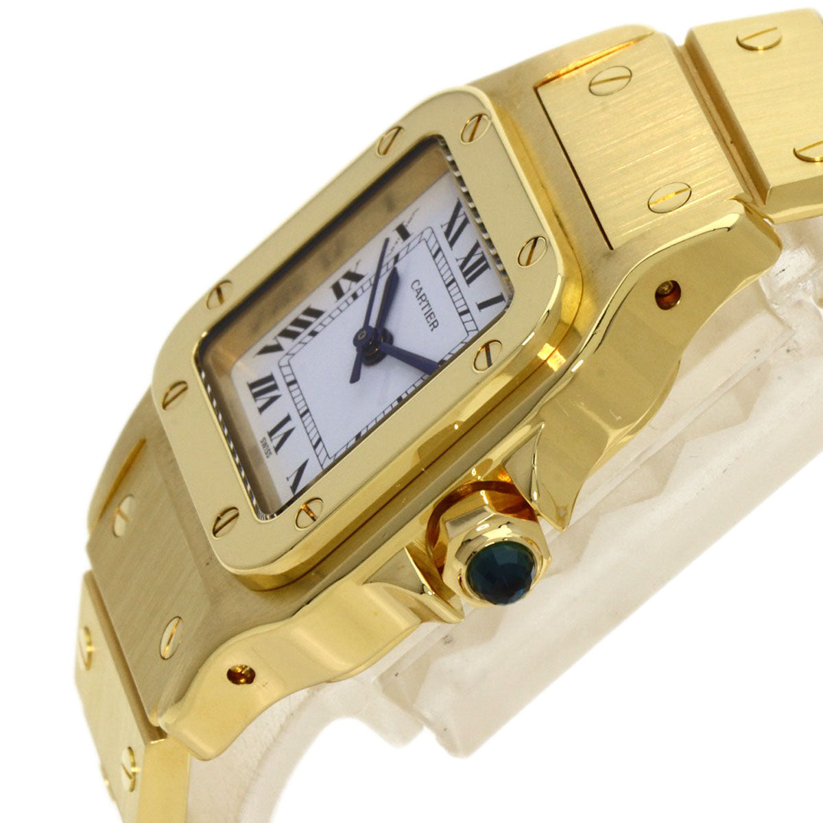 CARTIER Santos Galbe SM Maker Complete Watches  K18 Yellow Gold/18K Yellow Gold Ladies