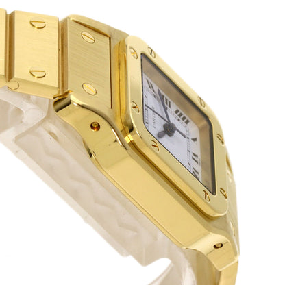 CARTIER Santos Galbe SM Maker Complete Watches  K18 Yellow Gold/18K Yellow Gold Ladies