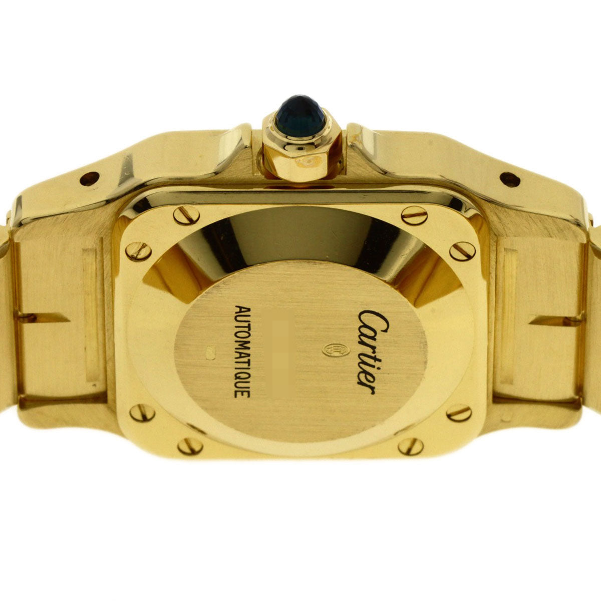 CARTIER Santos Galbe SM Maker Complete Watches  K18 Yellow Gold/18K Yellow Gold Ladies