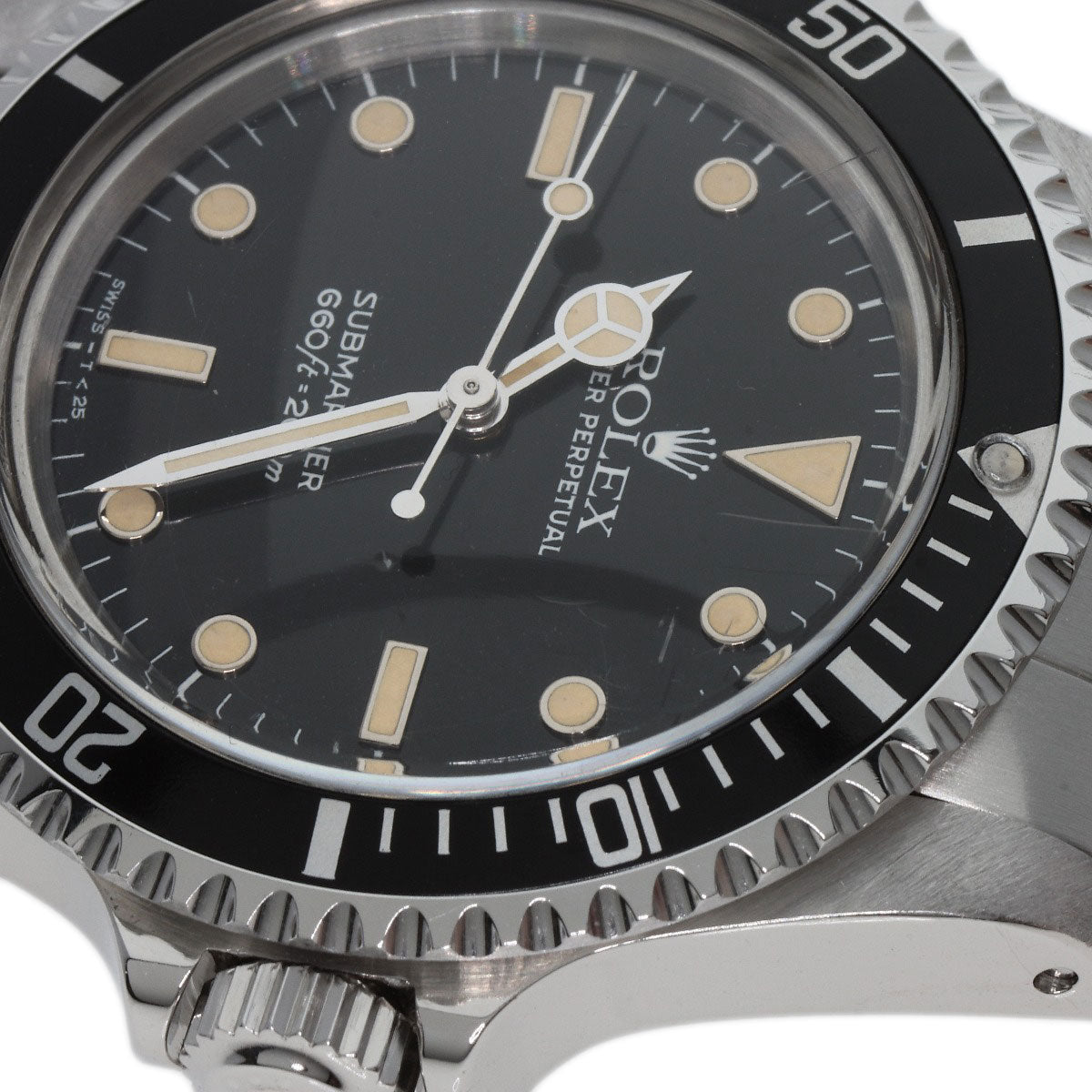 ROLEX Submariner tritium Watches 5513 Stainless Steel/Stainless Steel mens