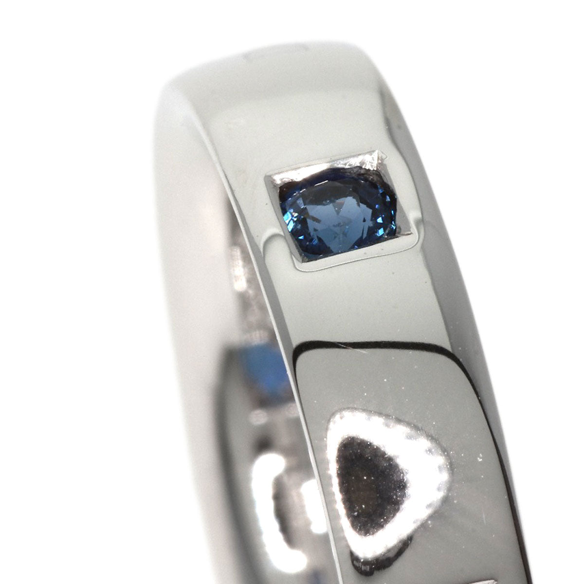 Damiani   Ring 3P Sapphire 2P Diamond K18 White Gold Ladies