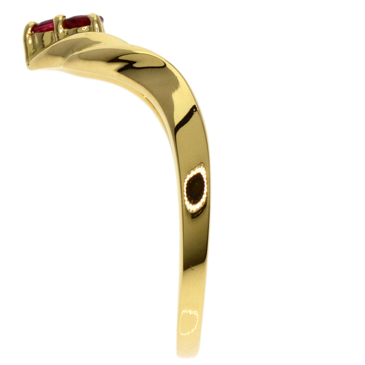 TASAKI   Ring Ruby K18 Yellow Gold Ladies