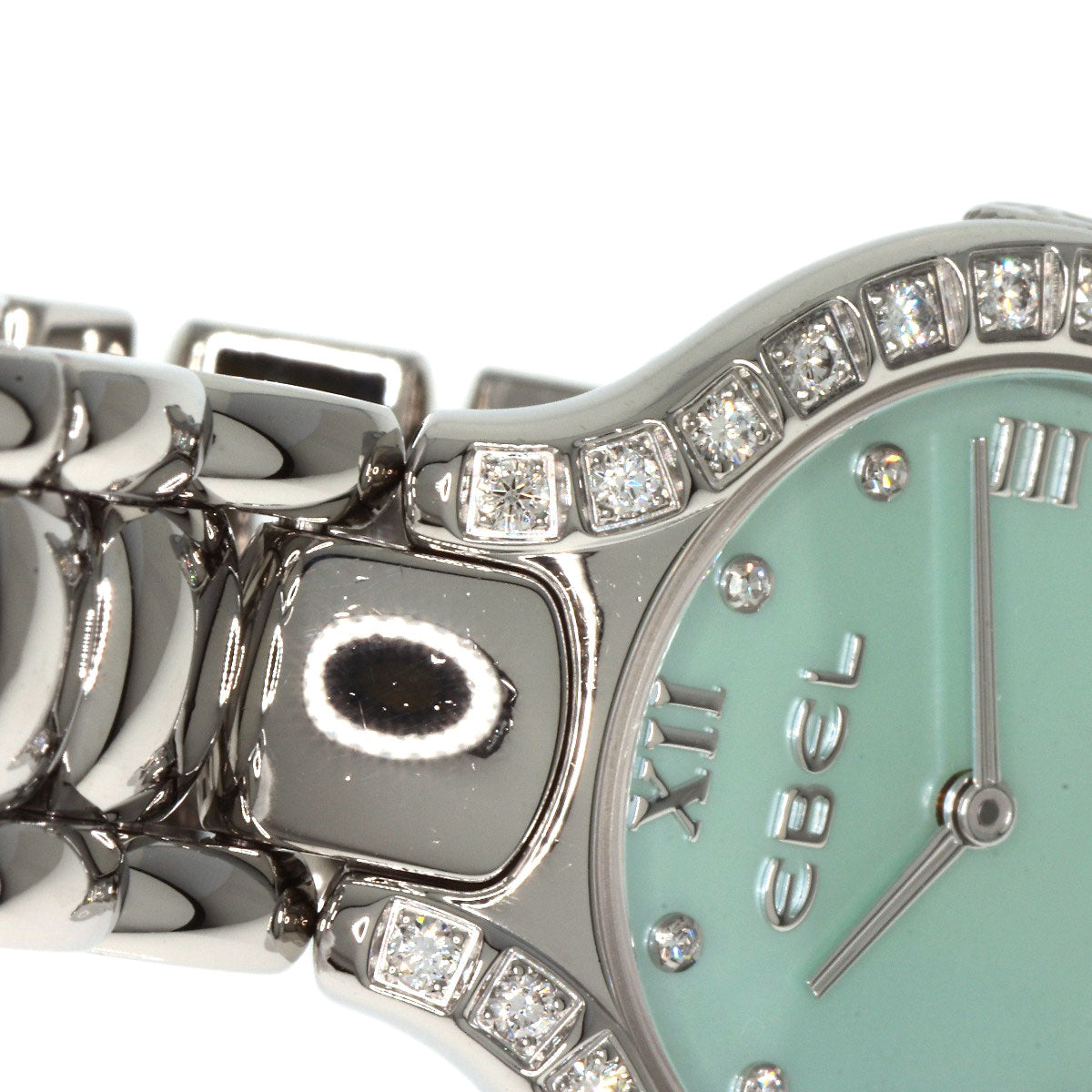 EBEL Beluga 8P Diamond Watches  Stainless Steel/Stainless Steel Ladies