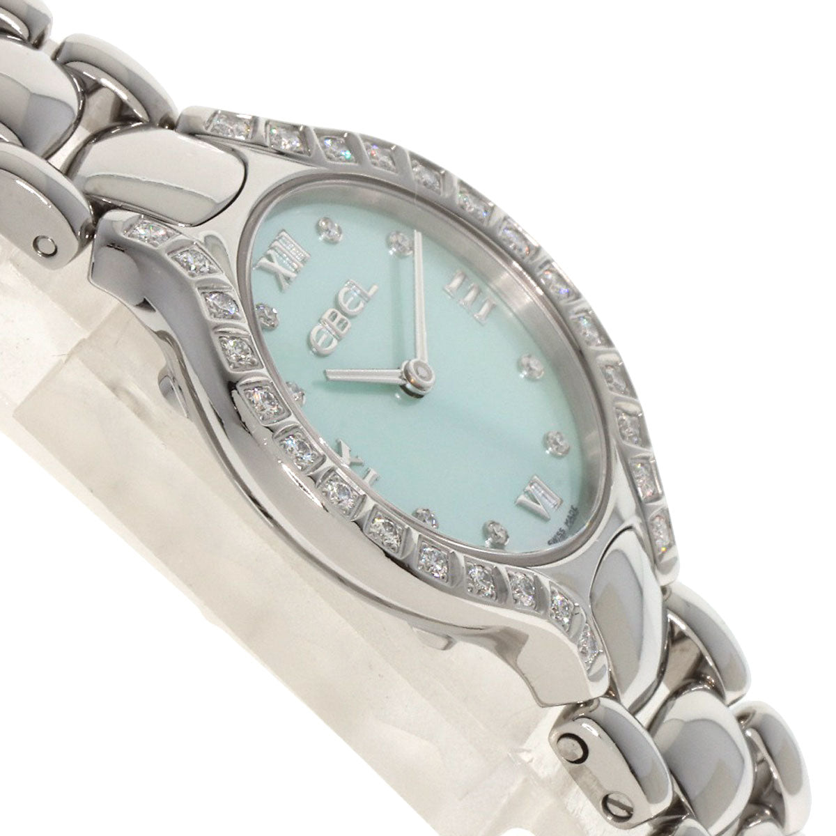 EBEL Beluga 8P Diamond Watches  Stainless Steel/Stainless Steel Ladies