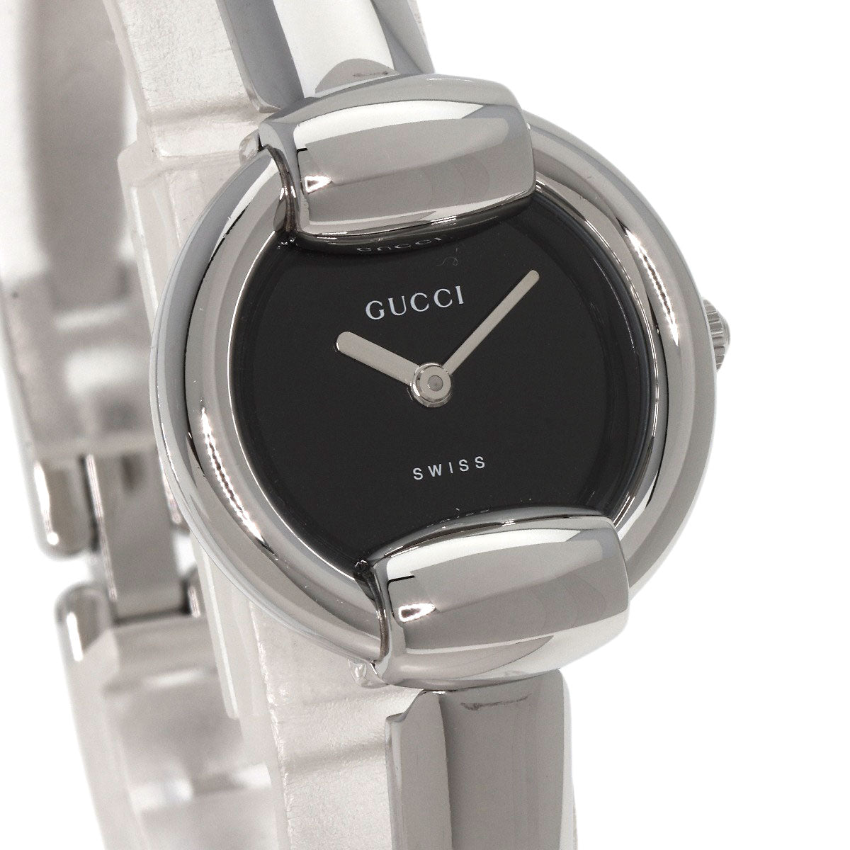 GUCCI Bangle Watches 1400L Stainless Steel/Stainless Steel Ladies