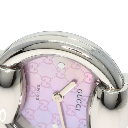 GUCCI Round face Watches 1400L Stainless Steel/Stainless Steel Ladies