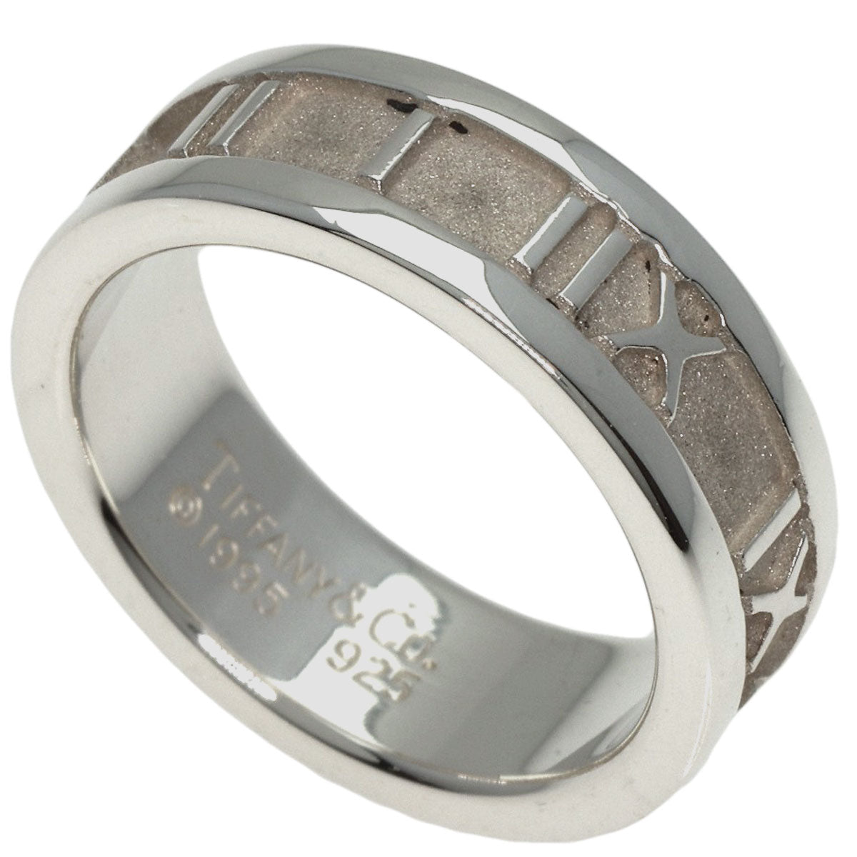 TIFFANY&Co.   Ring Atlas Silver Ladies