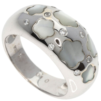 Ponte Vecchio   Ring White Shell Diamond K18 White Gold Ladies