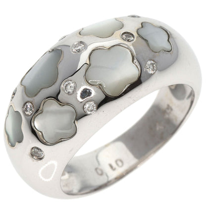 Ponte Vecchio   Ring White Shell Diamond K18 White Gold Ladies