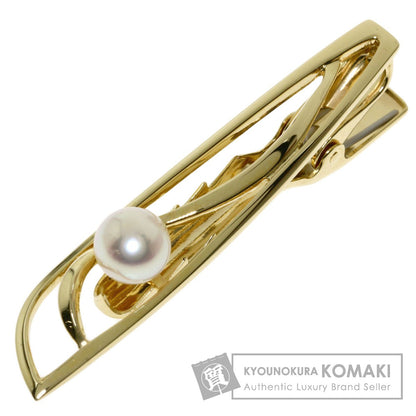 MIKIMOTO   Tie pin Akoya pearl Pearl K14 Yellow Gold mens