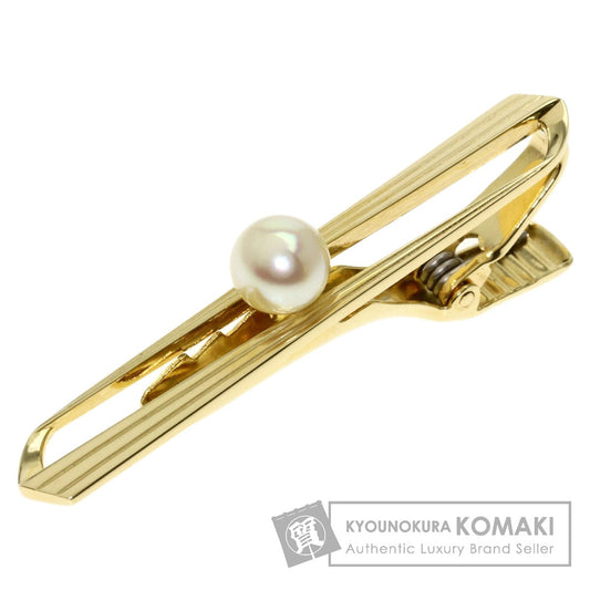 MIKIMOTO   Tie pin Akoya pearl Pearl K14 Yellow Gold mens