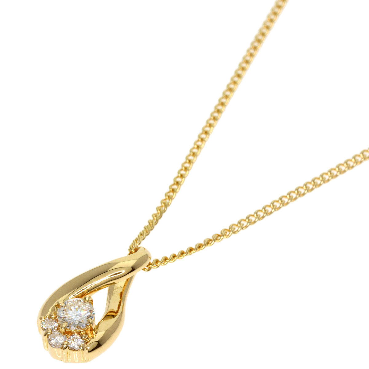 VANDOME   Necklace Diamond K18 Yellow Gold Ladies