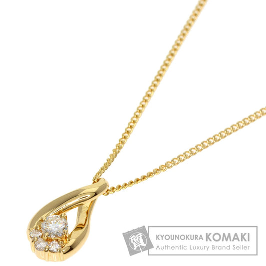 VANDOME   Necklace Diamond K18 Yellow Gold Ladies