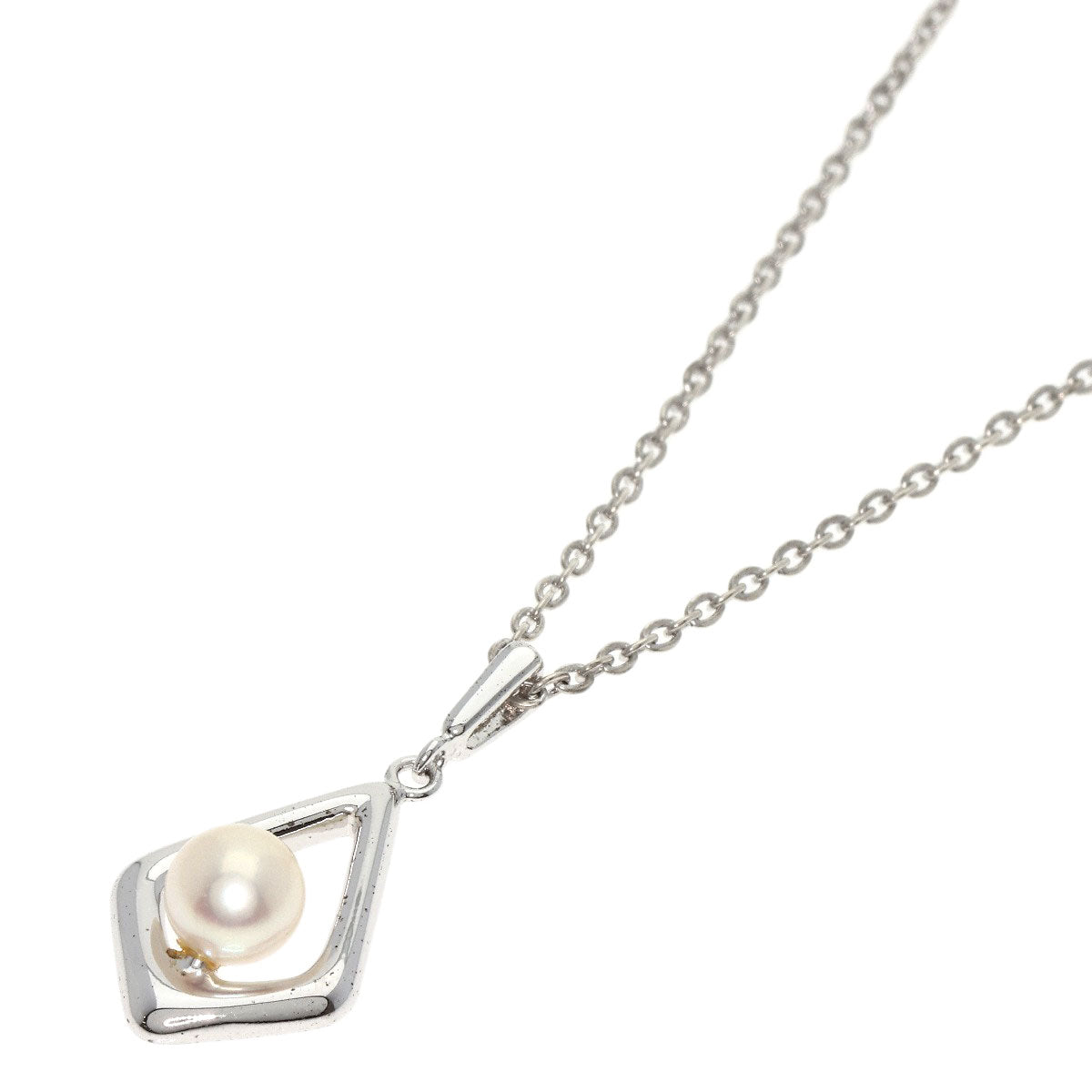 MIKIMOTO   Necklace Pearl Pearl Silver Ladies