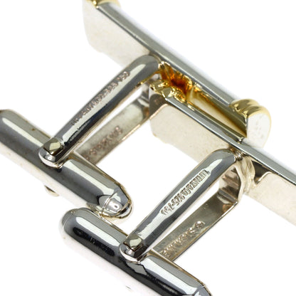 TIFFANY&Co.   cuffs Two-Tone  Silver 18K Yellow Goldmens