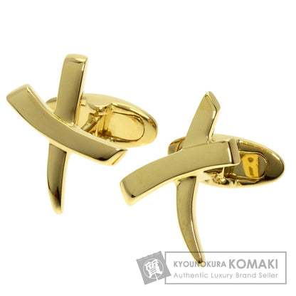 TIFFANY&Co.   cuffs kiss K18 Yellow Gold mens