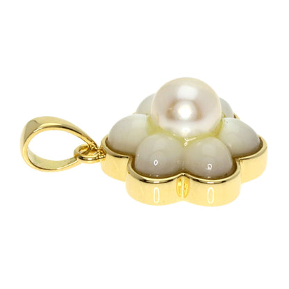 Ponte Vecchio   Pendant top Pearl Pearl Shell K18 Yellow Gold Ladies