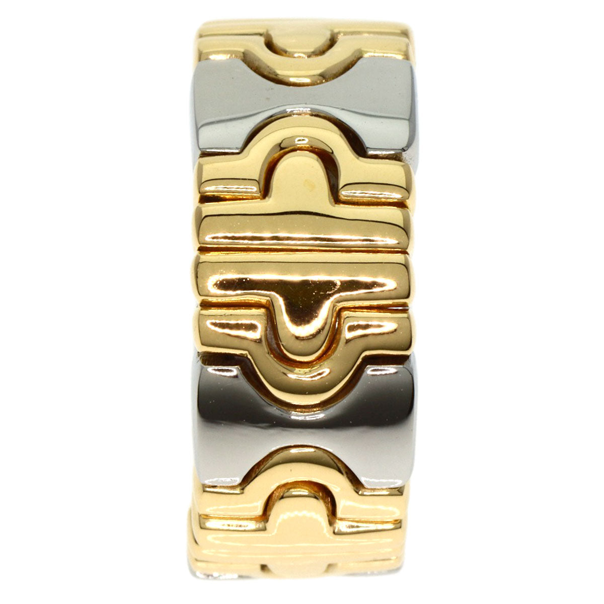 BVLGARI   Ring Parentesi K18 Yellow Gold Stainless SteelLadies