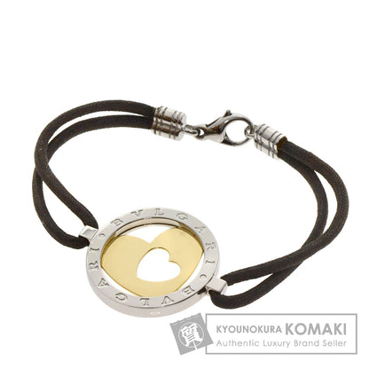 BVLGARI   Bracelet Tondo heart K18 Yellow Gold Stainless SteelLadies