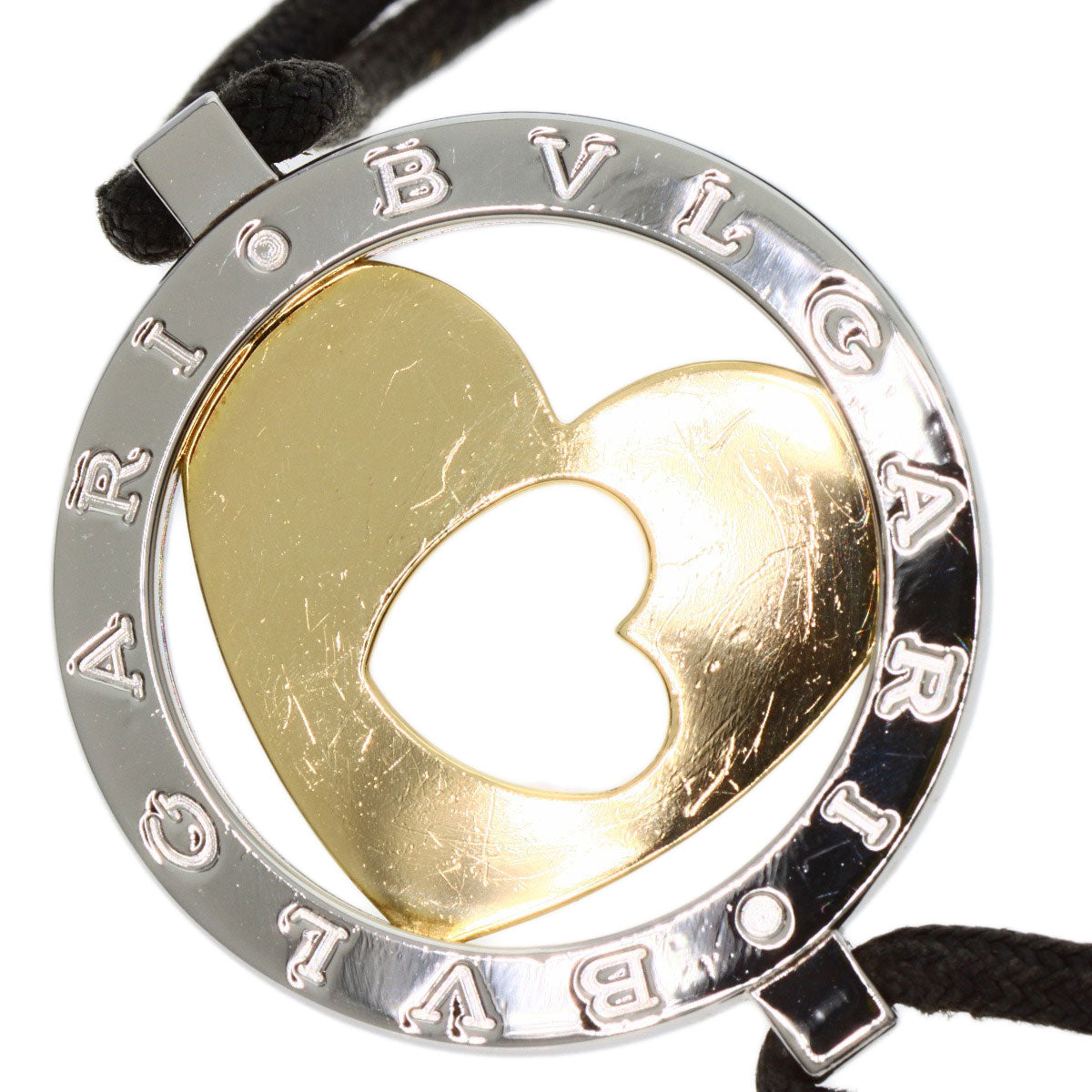 BVLGARI   Bracelet Tondo heart K18 Yellow Gold Stainless SteelLadies