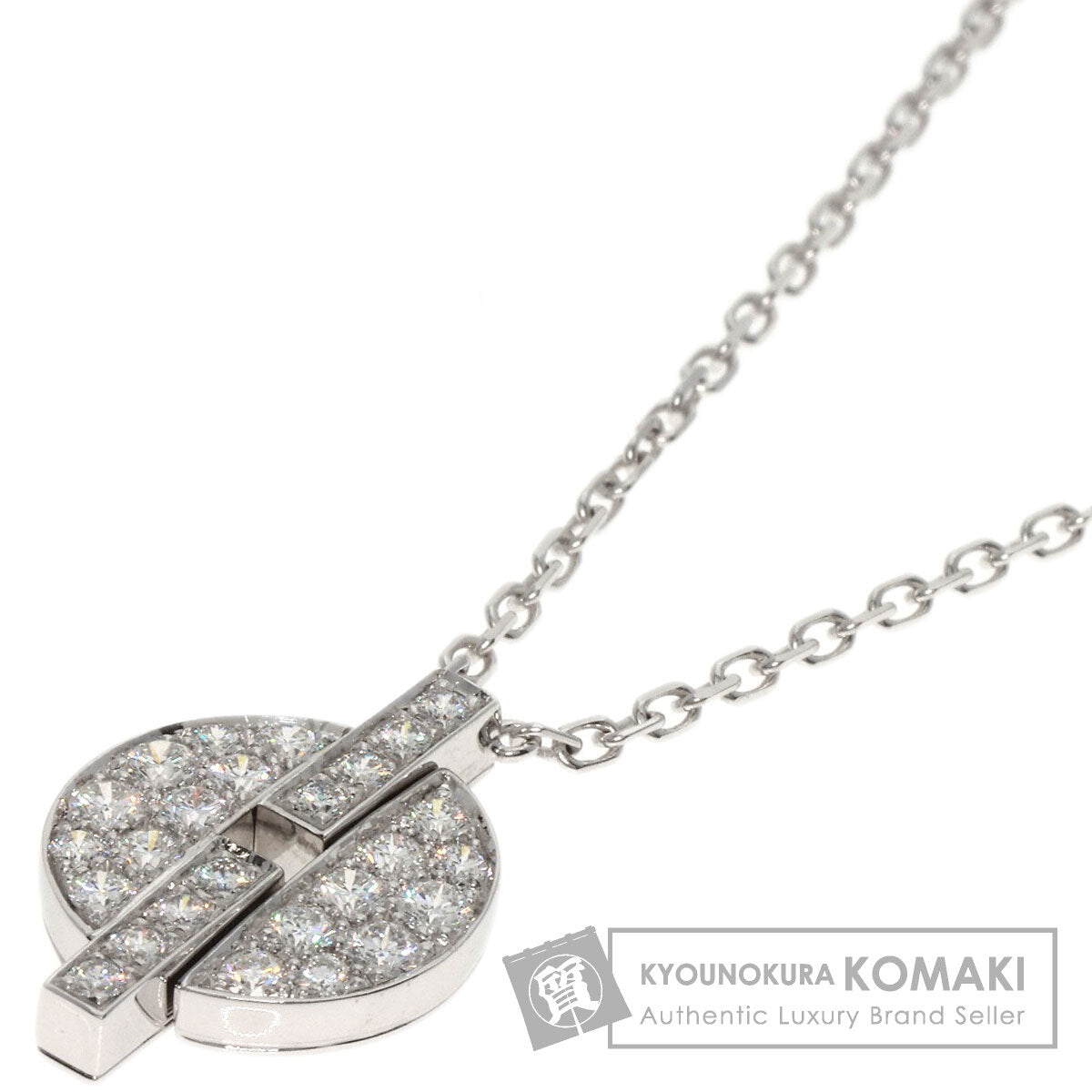 CARTIER   Necklace Imaria Diamond K18 White Gold Ladies