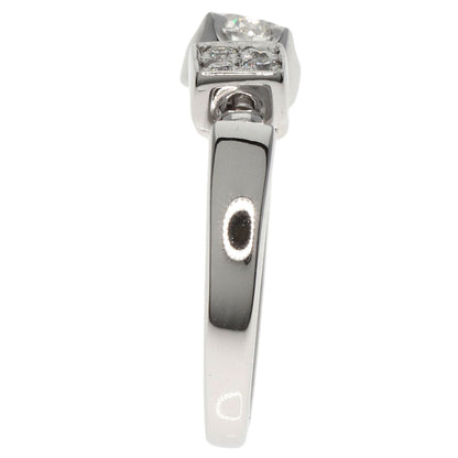 BVLGARI   Ring Lucia Diamond K18 White Gold Ladies