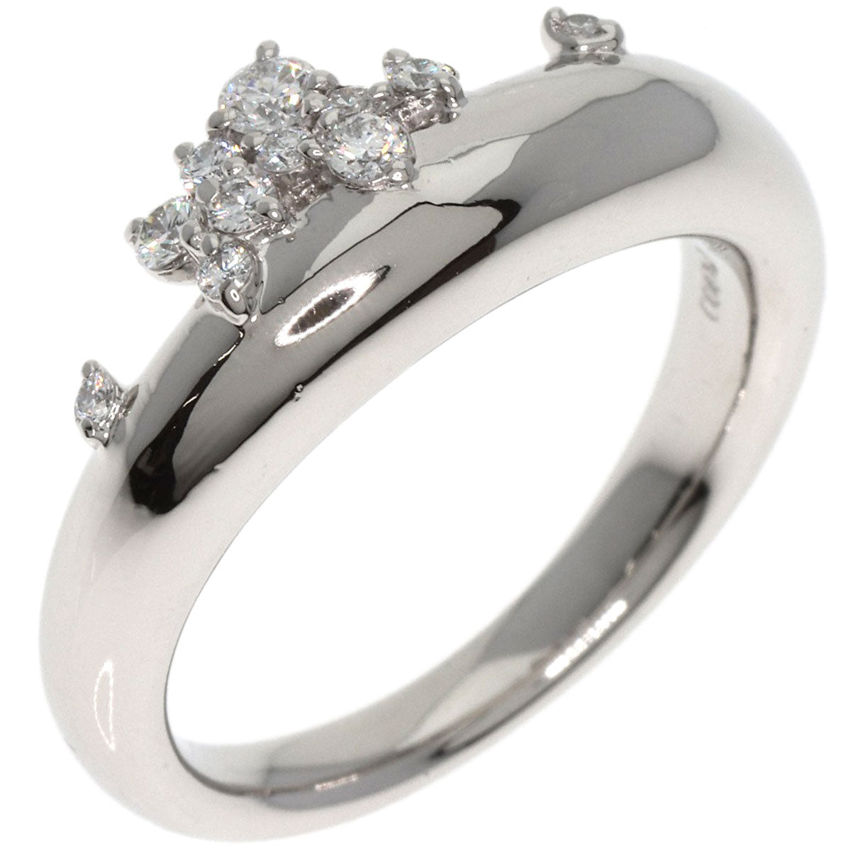 star sand   Ring Diamond Platinum PT900 Ladies