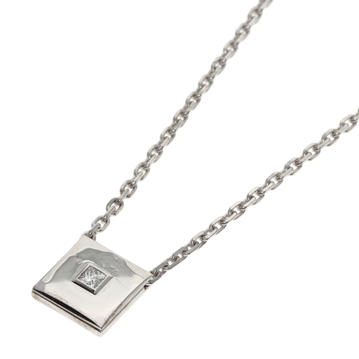 Boucheron   Necklace Diamond K18 White Gold Ladies