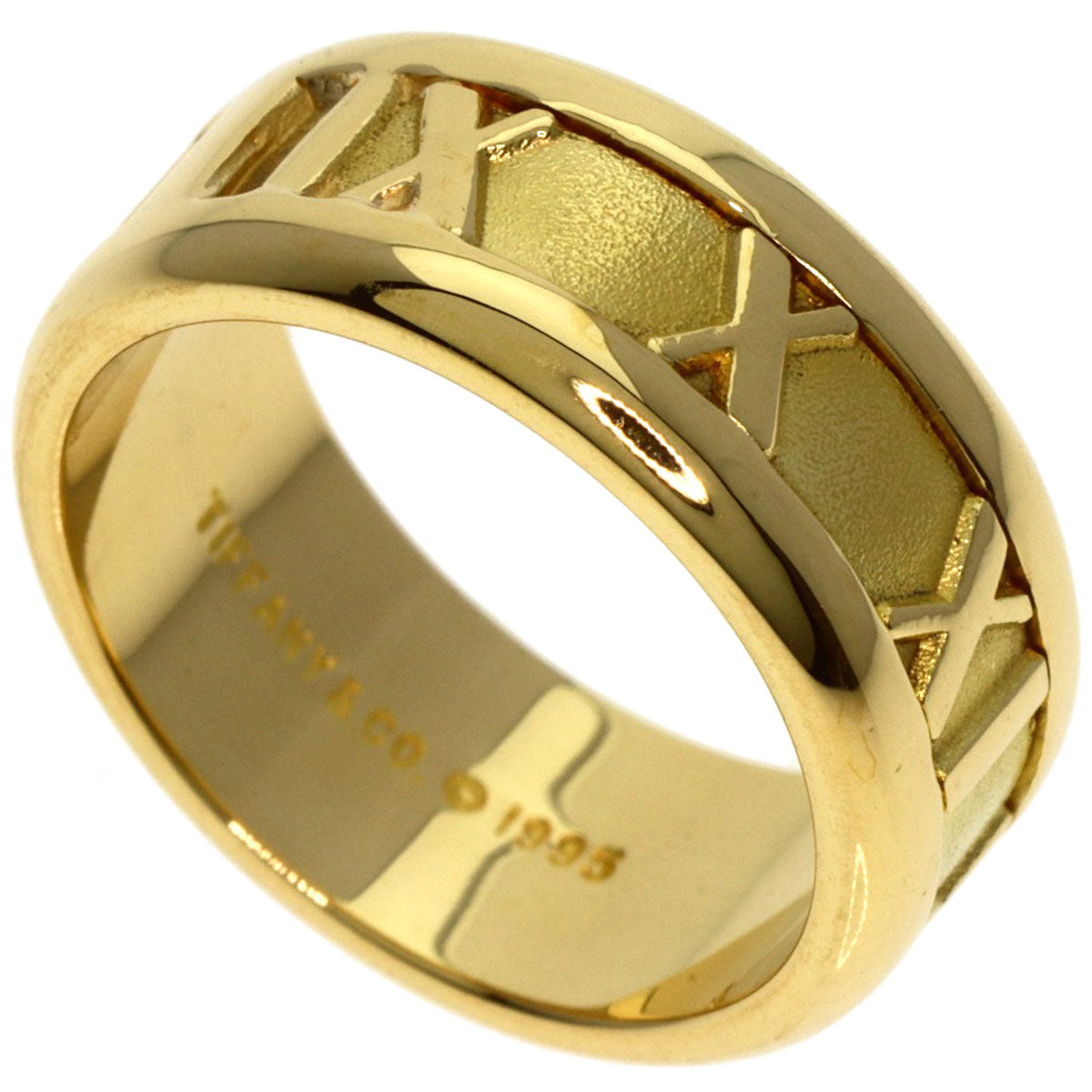 TIFFANY&Co.   Ring Atlas K18 Yellow Gold Ladies