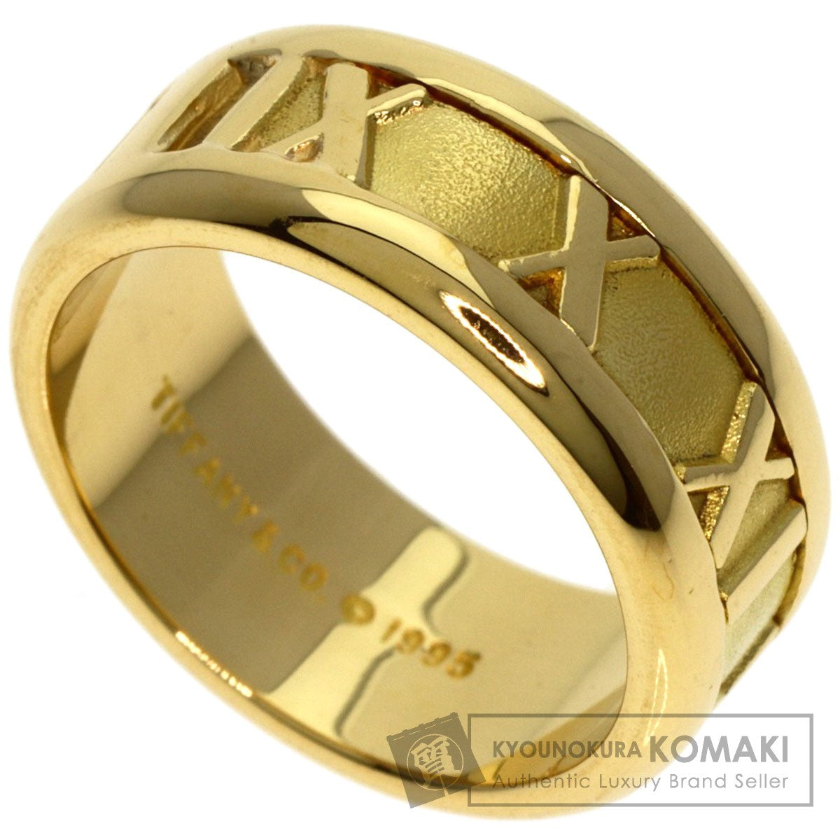 TIFFANY&Co.   Ring Atlas K18 Yellow Gold Ladies