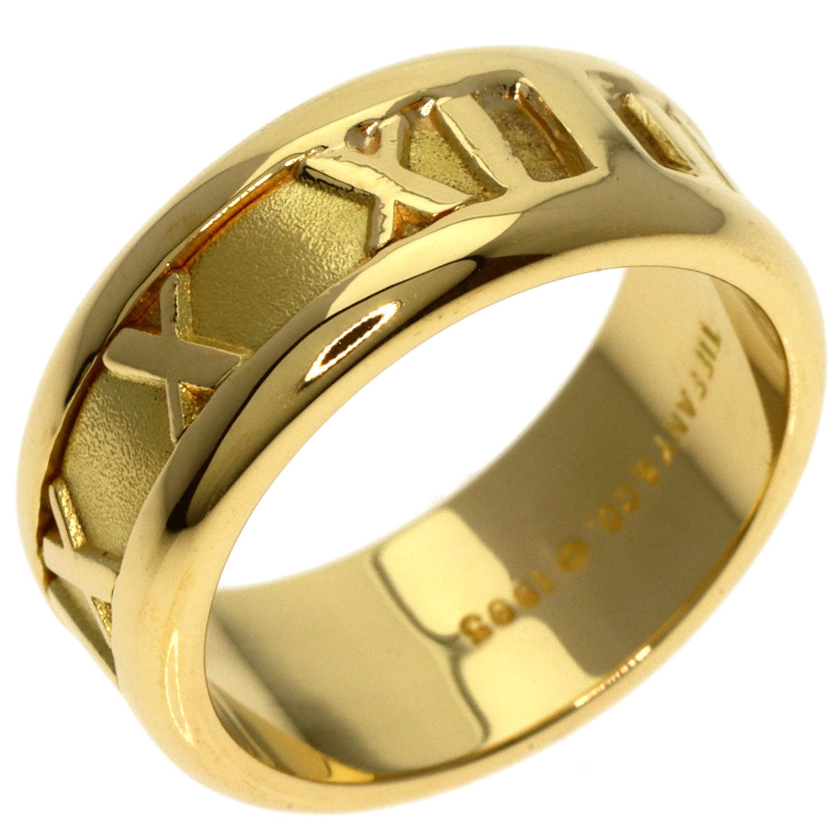 TIFFANY&Co.   Ring Atlas K18 Yellow Gold Ladies