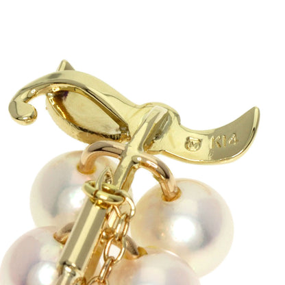 MIKIMOTO   Brooch Grape motif Pearl Pearl K14 Yellow Gold Ladies