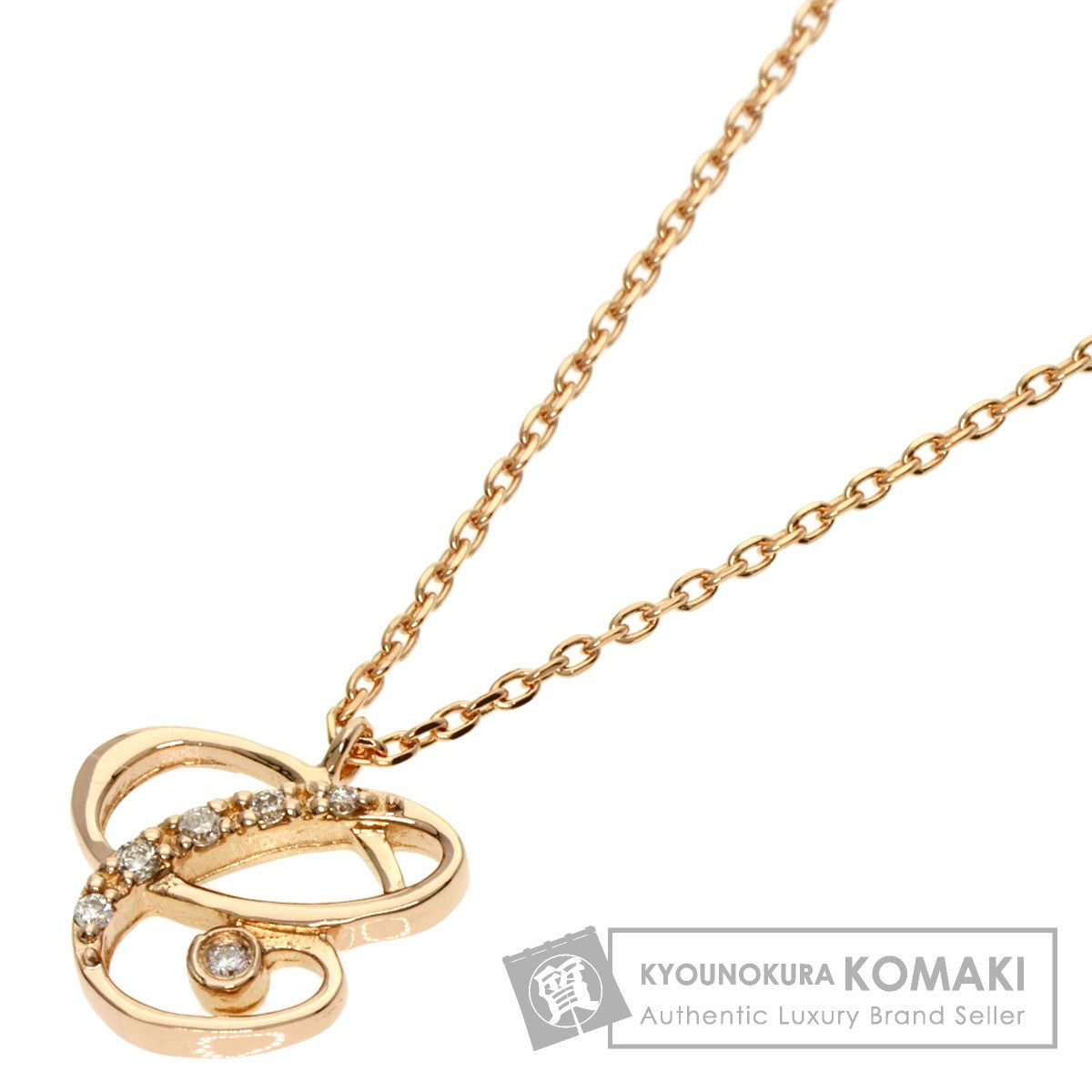 VANDOME   Necklace Diamond K18 Pink Gold Ladies