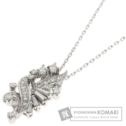 MIKIMOTO   Necklace Diamond K18 White Gold K14WGLadies