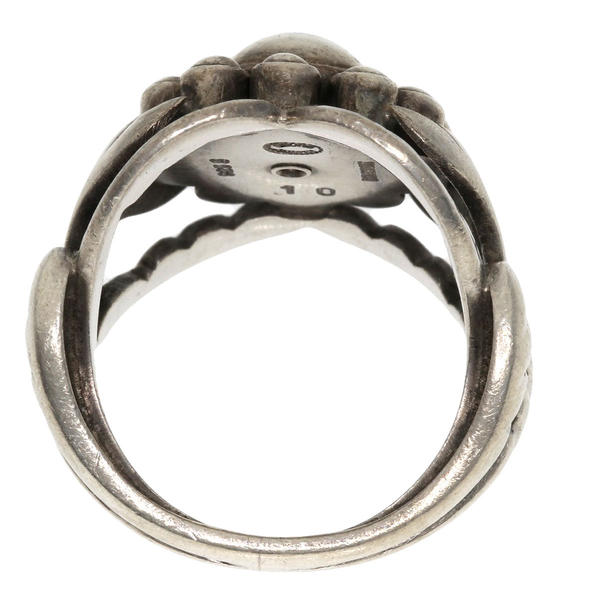 Georg Jensen   Ring moonlight blossom 10 Silver Ladies